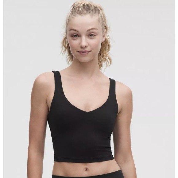 Lululemon Tops - Lululemon Align Ribbed Tank Top V-Neck Cropped Size 4